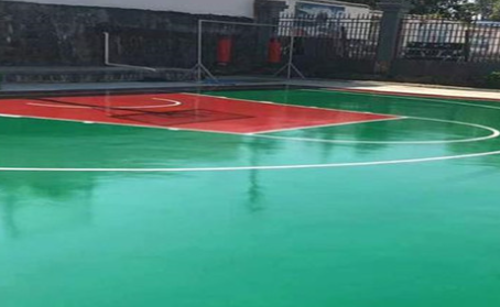 池州篮球场翻新地面